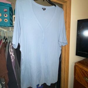 Torrid Short Sleeve Henley